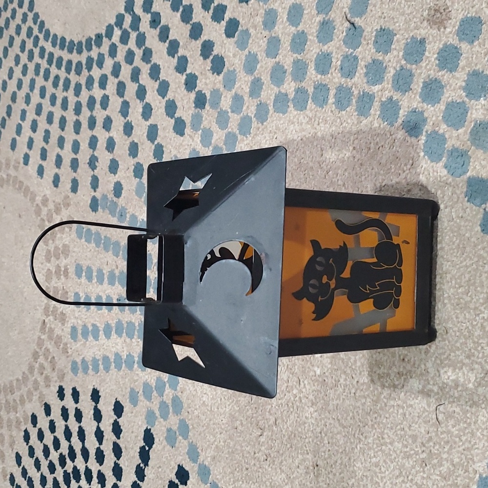 Halloween or fall candle holder